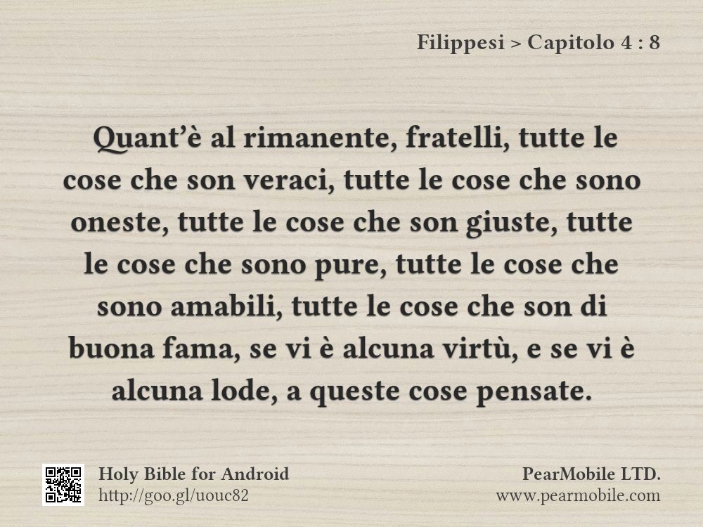 Filippesi, Capitolo 4:8